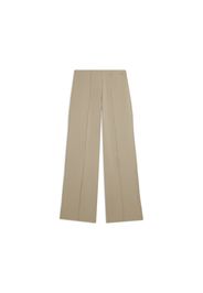Pantaloni slim con gamba ampia e dettaglio piping
