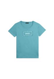 T-shirt con Logo FREDDY su Grafica Ondulata