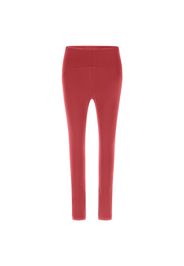 Leggings 7/8 vita super alta e stampa bianco e argento