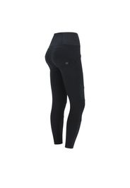 Pantaloni push up WR.UP® 7/8 vita super alta e impunture