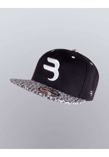 White Leopard Snapback