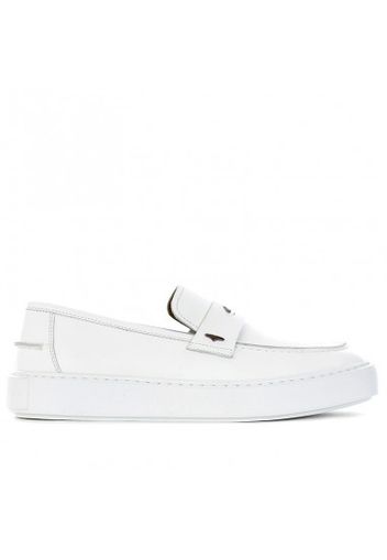 GUARDIANI - Mocassino con logo - Colore: Bianco,Ta