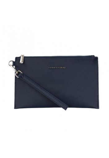 MOMO DESIGN - Pochette con logo - Colore: Blu,Tagl