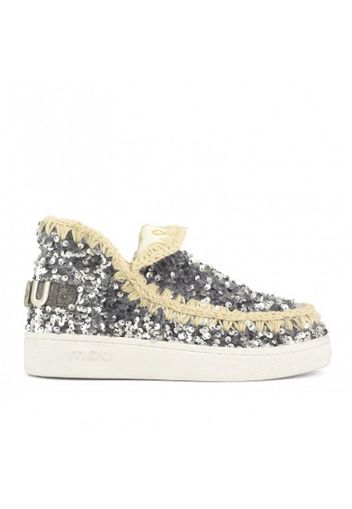 Mou - Summer Eskimo Sneaker Tone on Tone Sequins -