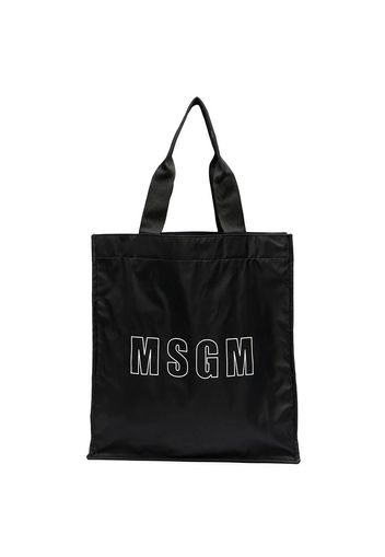 MSGM - Borsa a mano con logo