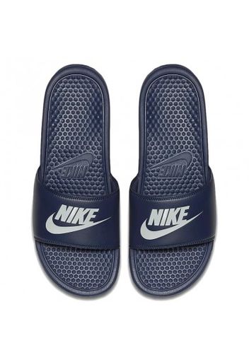 NIKE - Ciabatta Benassi - Colore: Blu,Taglia: 41