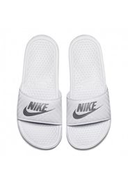 NIKE - Ciabatta Benassi - Colore: Bianco,Taglia: 4