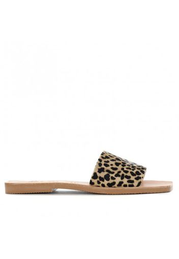 RIA MENORCA - Ciabatta in animalier leopardato - T