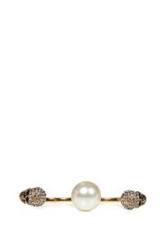 Anello Pearl Skull Alexander McQueen