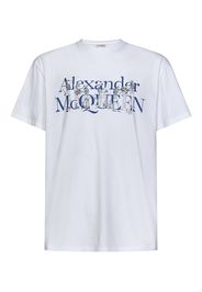 T-shirt Skeleton Band Alexander McQueen