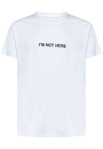 T-shirt I'M NOT HERE Aspesi