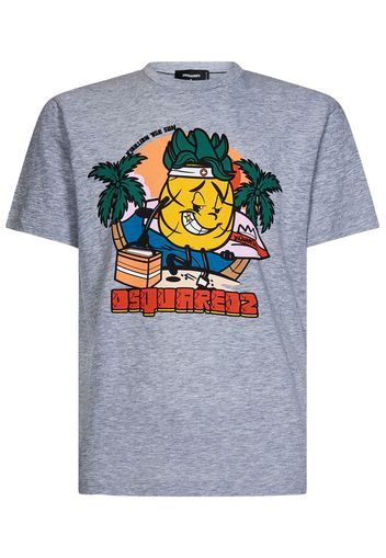 T-shirt D2 CARTOON SURFER COOL Dsquared2