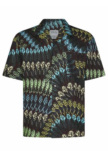 Camicia AOP FEATHERS HAWAII S/S Marcelo Burlon