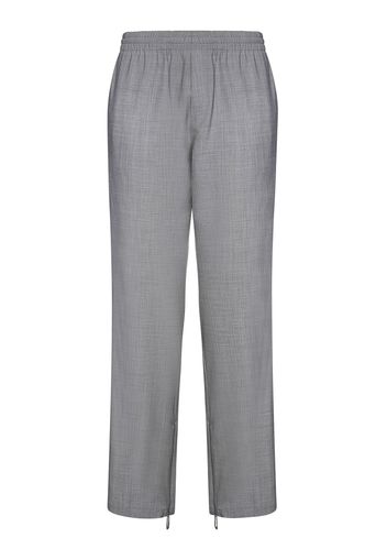 Pantaloni Ow Emb Wool Lounge Off-White