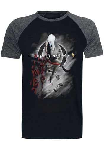 A Perfect Circle - Hourglass - T-Shirt - Uomo - nero grigio