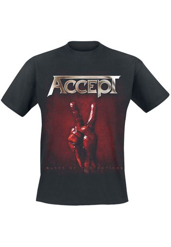 Accept - Blood Of The Nations - T-Shirt - Uomo - nero