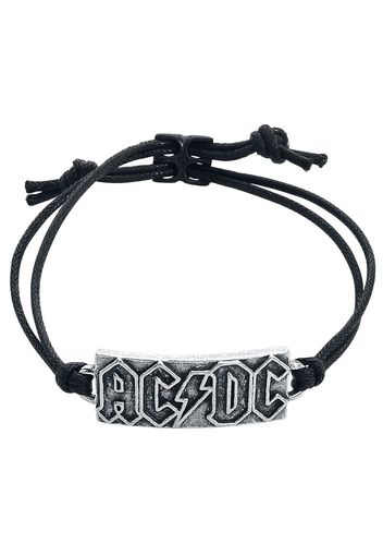 AC/DC - AC/DC Logo - Braccialetto - Unisex - nero