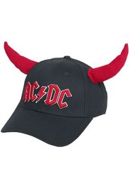 AC/DC - Hells Bells - with Horn - Cappello - Unisex - nero rosso