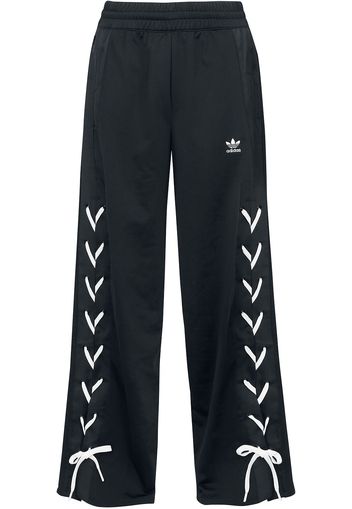 Adidas - Wide-leg tracksuit bottoms - Pantaloni - Donna - nero