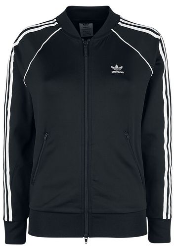 Adidas - SST Tracktop PB - Felpa tuta - Donna - nero bianco