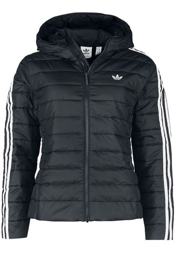 Adidas - Slim Jacket - Felpa tuta - Donna - nero