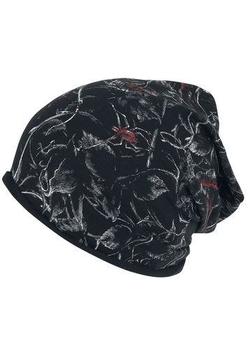 Alchemy England - Bleeding Rose - Beanie - Donna - nero rosso