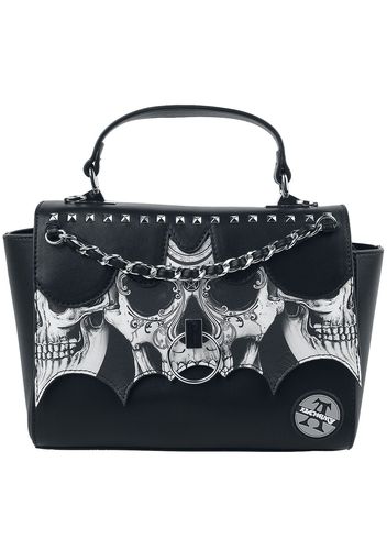 Alchemy England - Bat Skull - Borsetta - Donna - nero