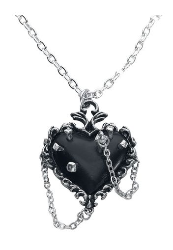 Alchemy Gothic - Witches Heart - Collana - Donna - colore argento