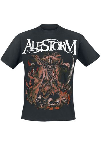 Alestorm - We Are Here To Drink Your Beer! - T-Shirt - Uomo - nero