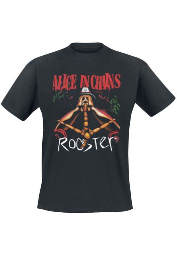 Alice In Chains - Vintage Rooster - T-Shirt - Uomo - nero