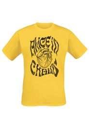 Alice In Chains - Transplant - T-Shirt - Uomo - giallo