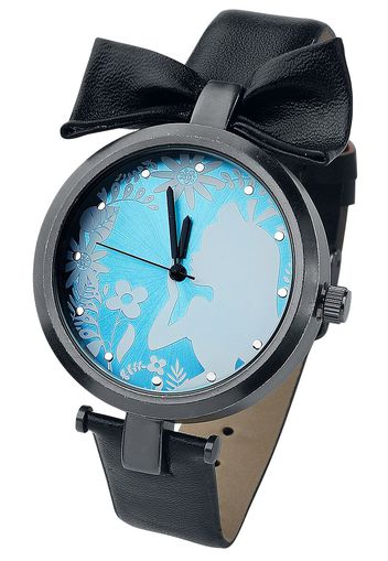 Alice in Wonderland - Alice - Orologi da polso - Donna - nero blu bianco