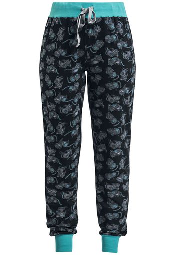 Alice in Wonderland - Cheshire Cat - Smile - Pantaloni pigiama - Donna - multicolore