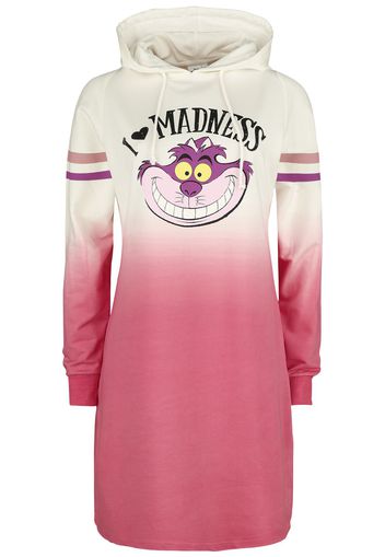 Alice in Wonderland - I Love Madness - Abito media lunghezza - Donna - multicolore