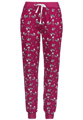 Alice in Wonderland - Time After Time - Pantaloni pigiama - Donna - rosa bianco