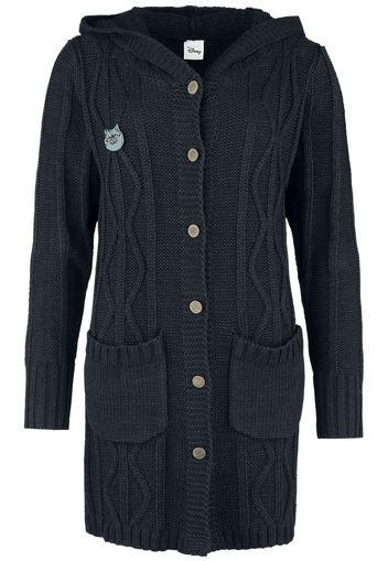 Alice in Wonderland - Cheshire Cat - Cardigan - Donna - nero