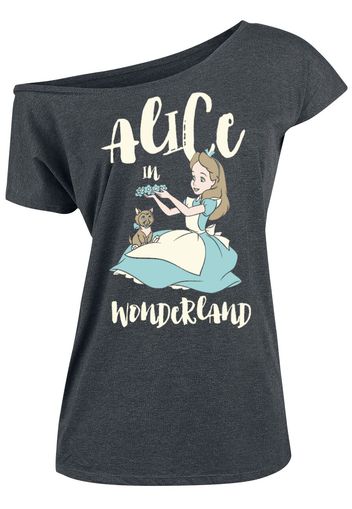 Alice in Wonderland - Alice - T-Shirt - Donna - grigio