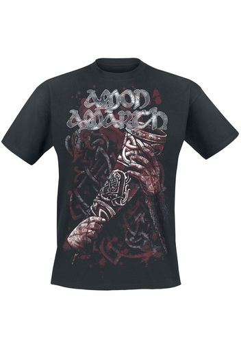 Amon Amarth - Raise Your Horns - T-Shirt - Uomo - nero