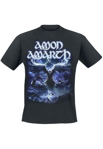 Amon Amarth - Ravens Flight - T-Shirt - Uomo - nero