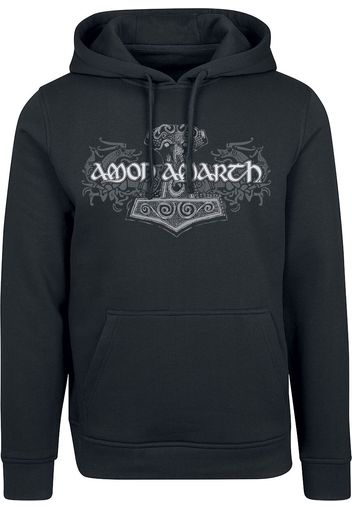 Amon Amarth - Viking Horses - Felpa con cappuccio - Uomo - nero