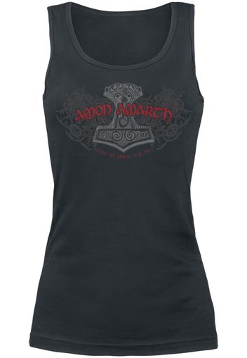 Amon Amarth - Hammer - Top - Donna - nero