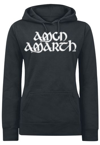 Amon Amarth - Put Your Back Into The Oar - Felpa con cappuccio - Donna - nero