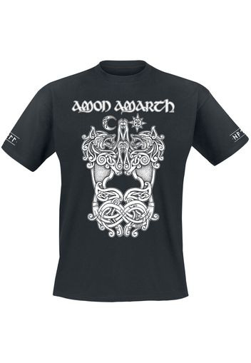 Amon Amarth - Skoll And Hati - T-Shirt - Uomo - nero