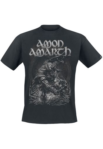 Amon Amarth - Warrior - T-Shirt - Uomo - nero