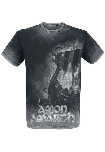 Amon Amarth - One Thousand Burning Arrows - T-Shirt - Uomo - carbone