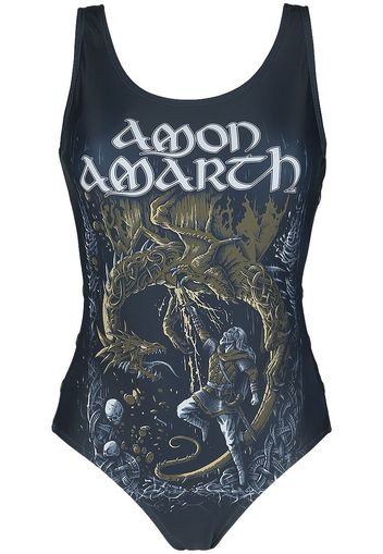 Amon Amarth - EMP Signature Collection - Costume da bagno - Donna - nero