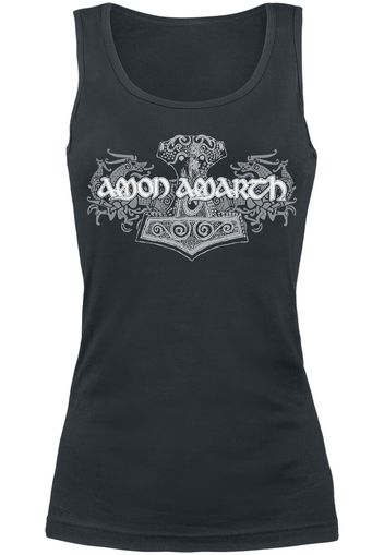 Amon Amarth - Viking Horses - Top - Donna - nero