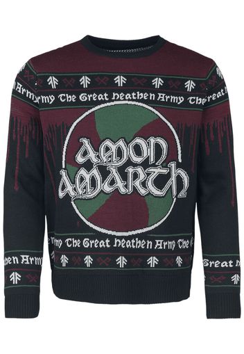 Amon Amarth - Holiday Sweater 2022 - Christmas jumper - Uomo - multicolore