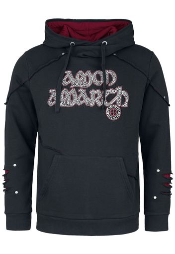 Amon Amarth - EMP Signature Collection - Felpa con cappuccio - Uomo - nero rosso