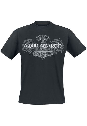 Amon Amarth - Viking Horses - T-Shirt - Uomo - nero